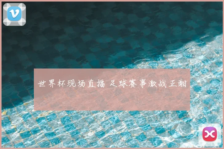 世界杯现场直播 足球赛事激战正酣